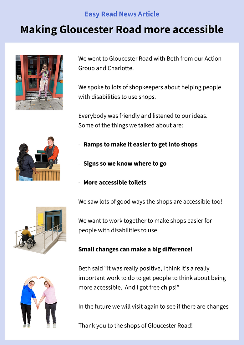 Making Gloucester Road more accessible-EasyRead.png