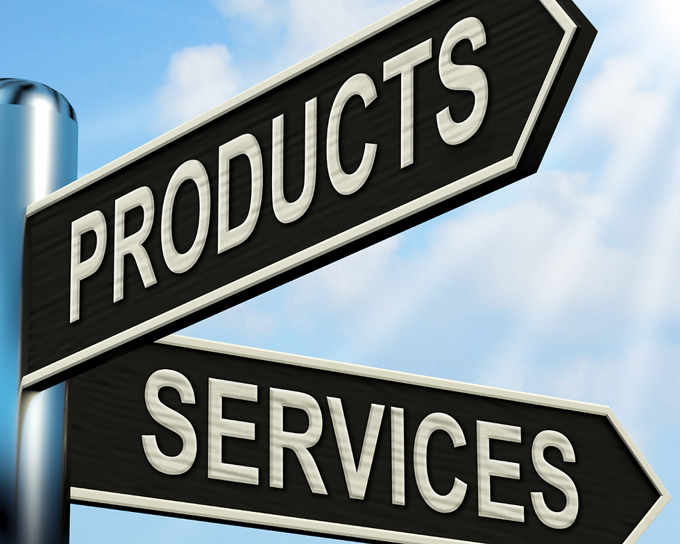 Diferença de marketing para serviços e produtos