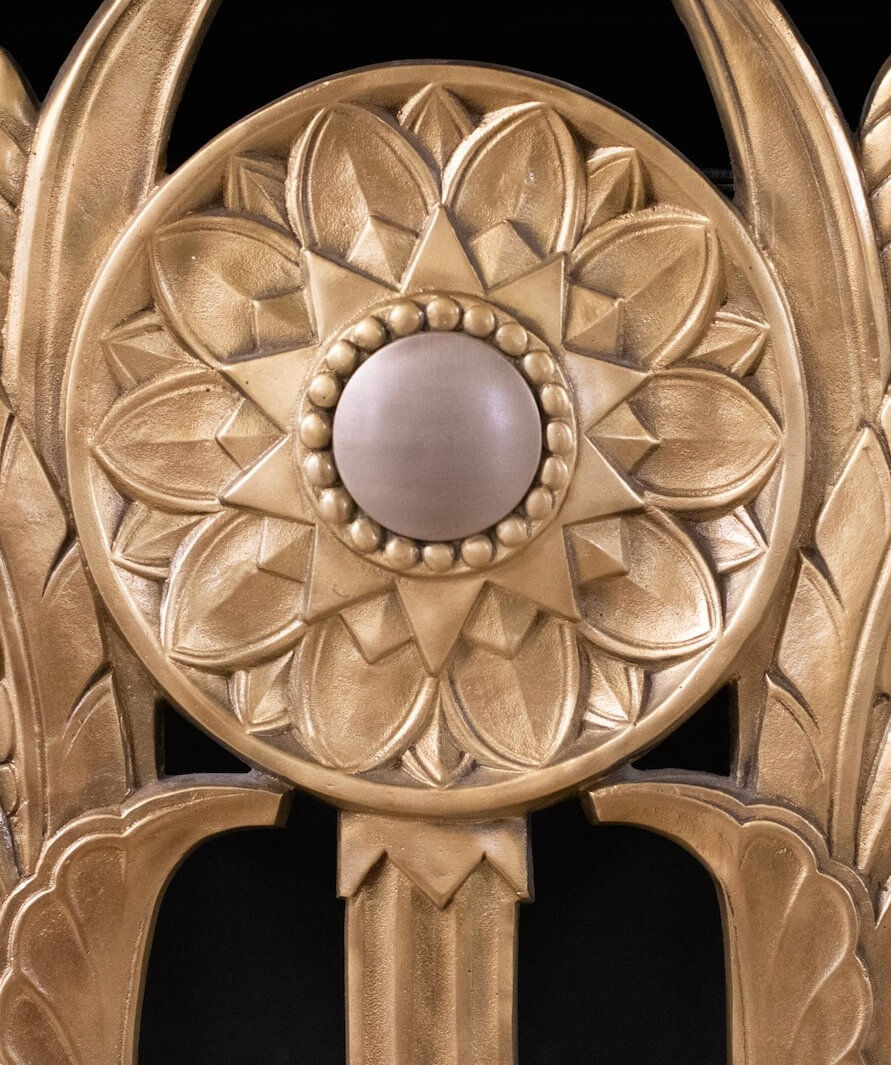Gold plated accent