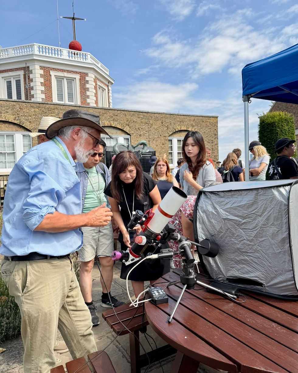 Sunspots, Spectra and Smart-Scopes: Another Solar Success at the Royal Observatory Greenwich, Friday 31 July 2026
