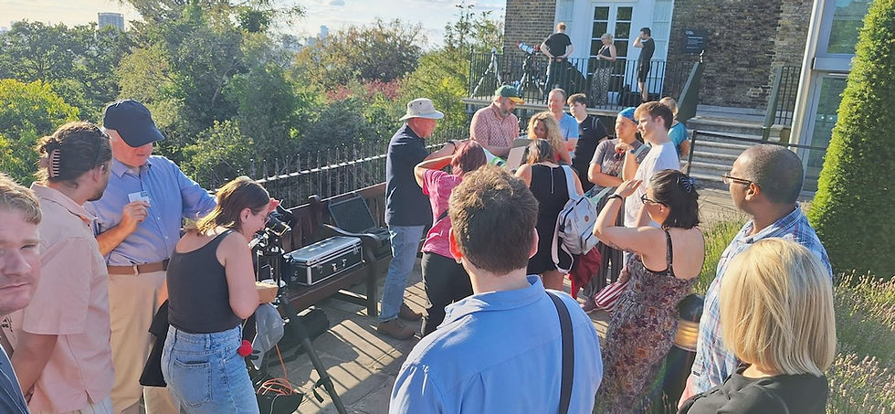 RMG Members' Solar-Viewing Session - Thursday 6 August 2026
