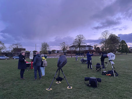 Rain, Rain Everywhere, But Not a Drop on Us – Blackheath Observing, Sunday 12 April 2026