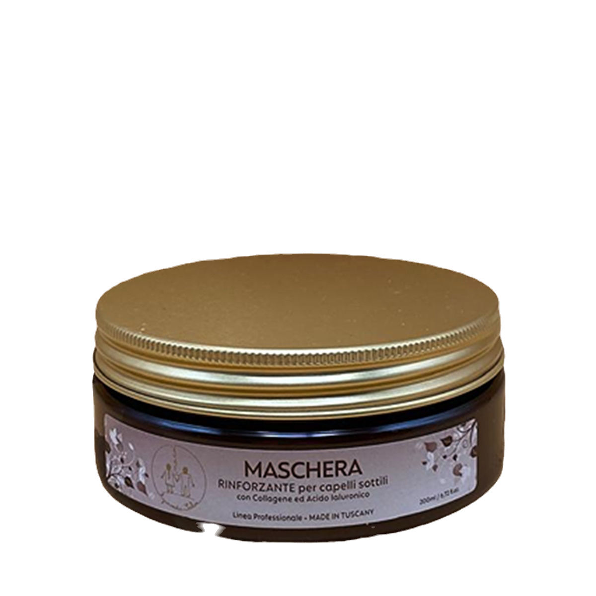 Strengthening mask for fragile, brittle hair. Gives volume and fullness.