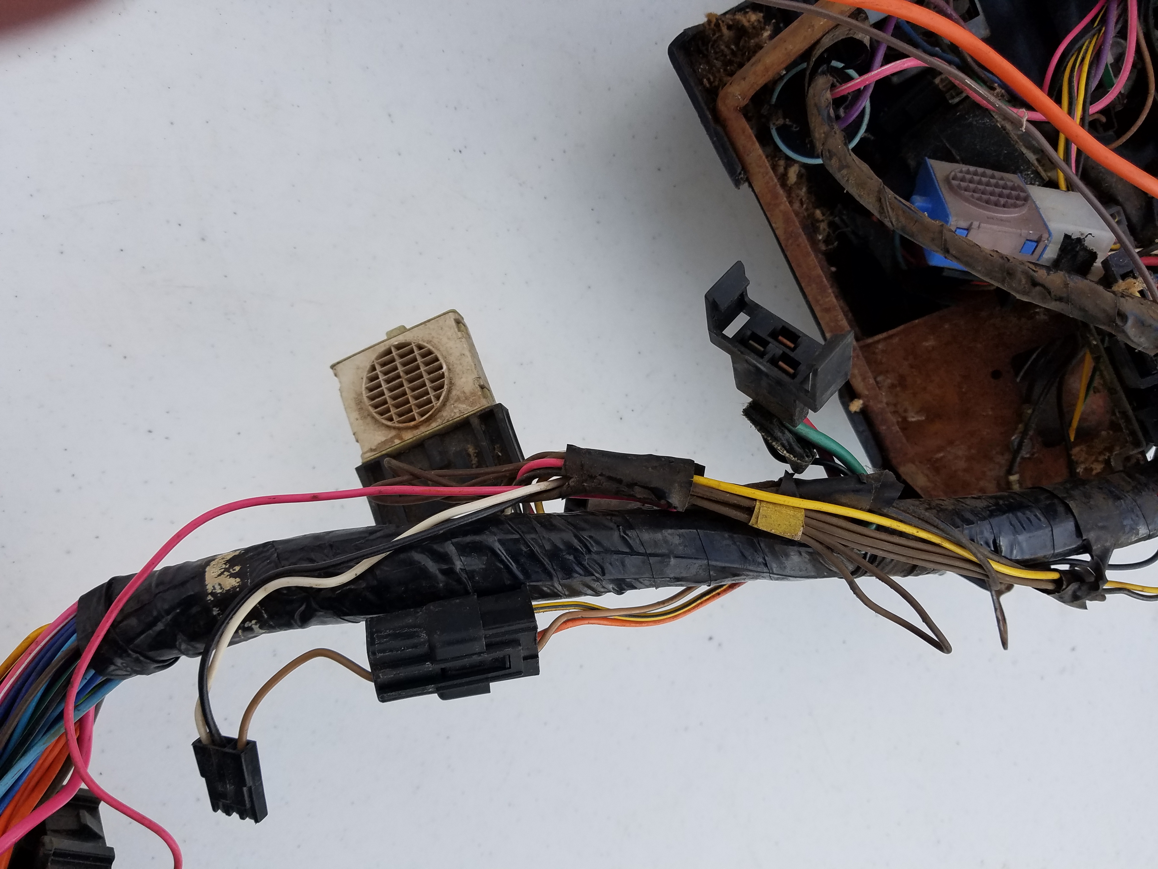 seatbelt and key noise relays