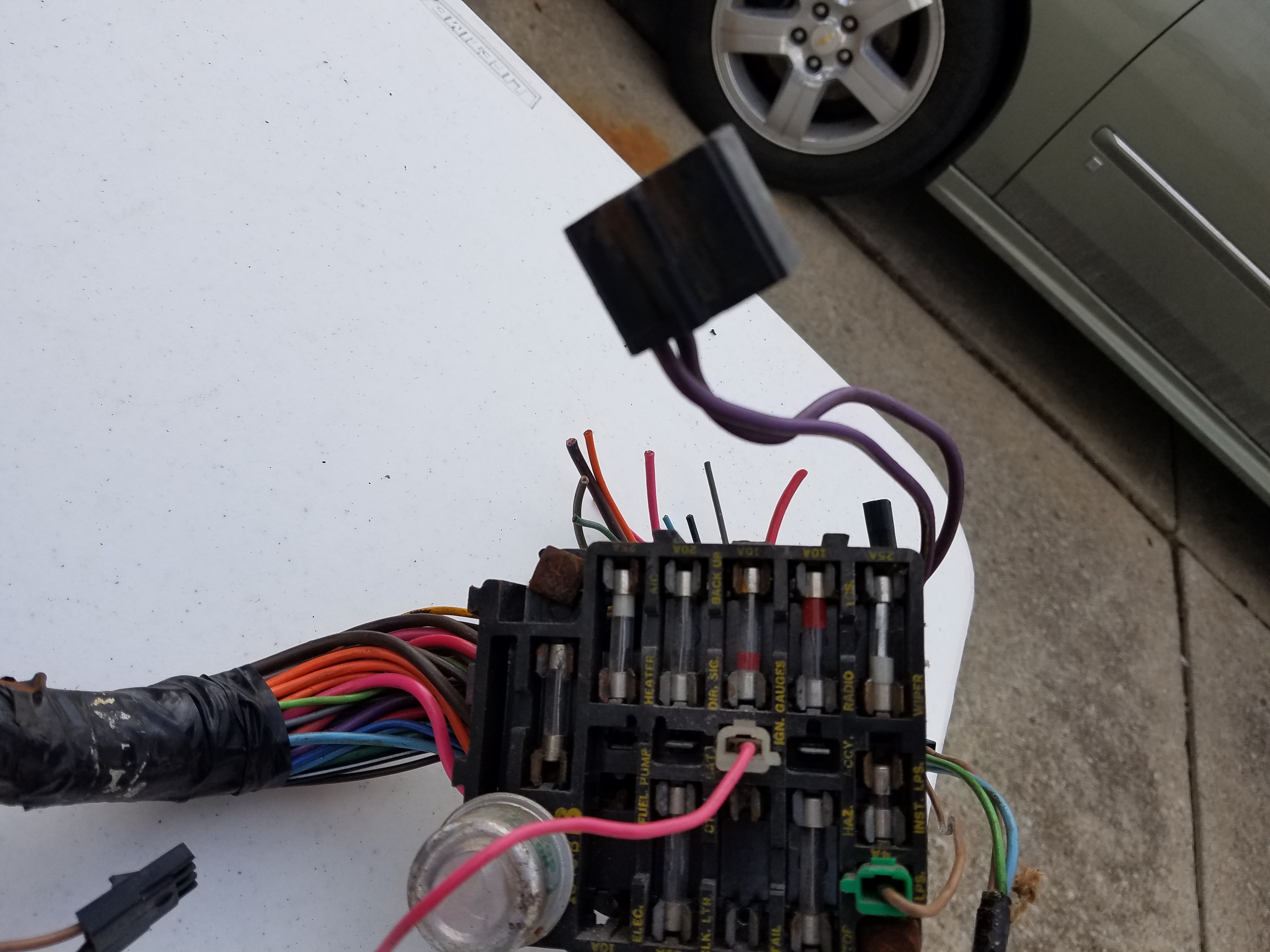 clutch pedal safety switch connector