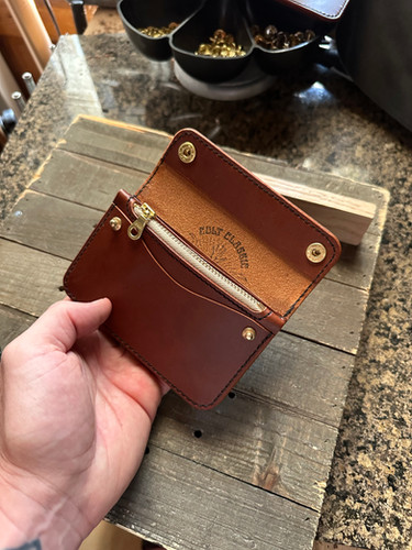 Mini Trucker Wallet | Cult Classic Leather
