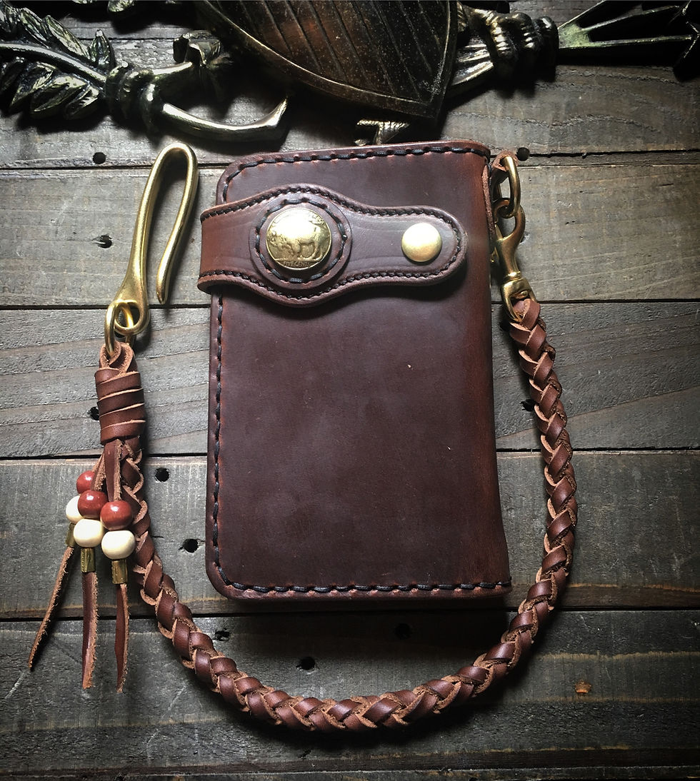 Thumbnail: "The American" Mid Wallet (Brown)