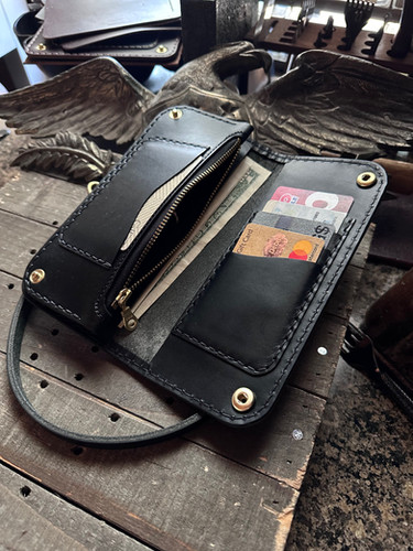 Long Trucker Wallet | Cult Classic Leather