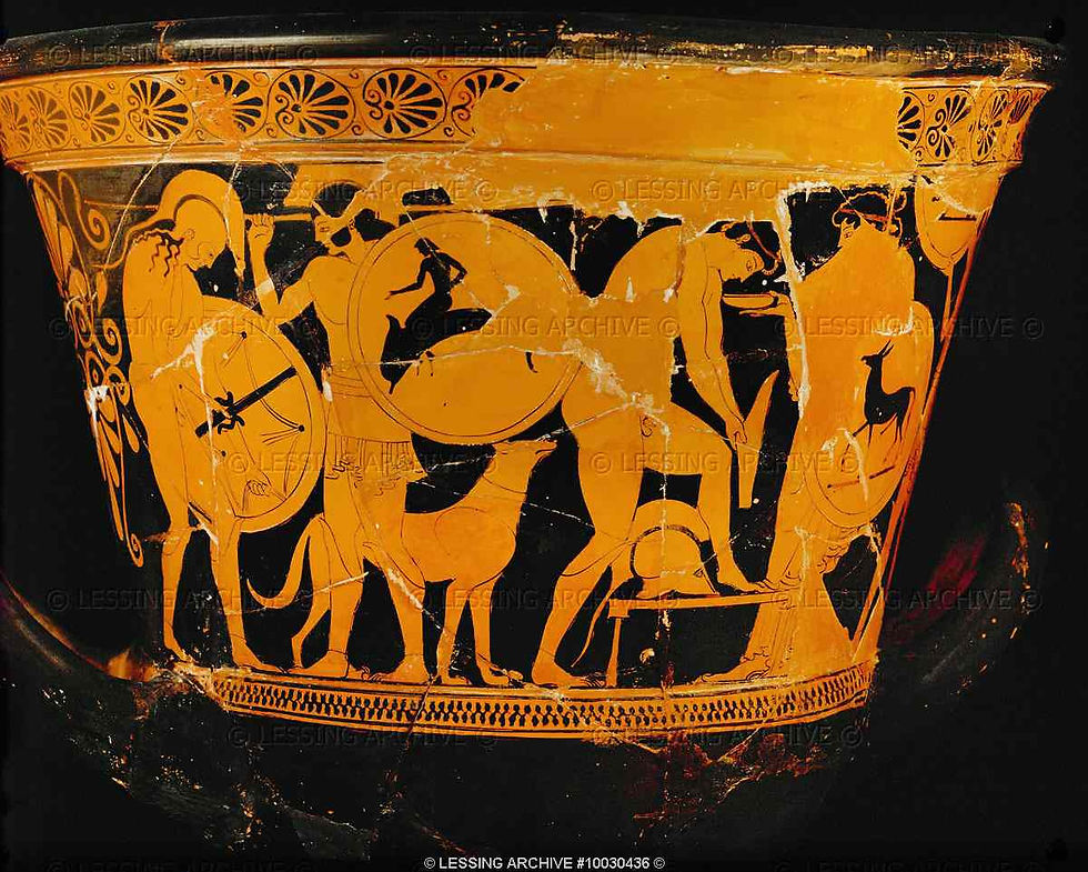 Dressing hoplites