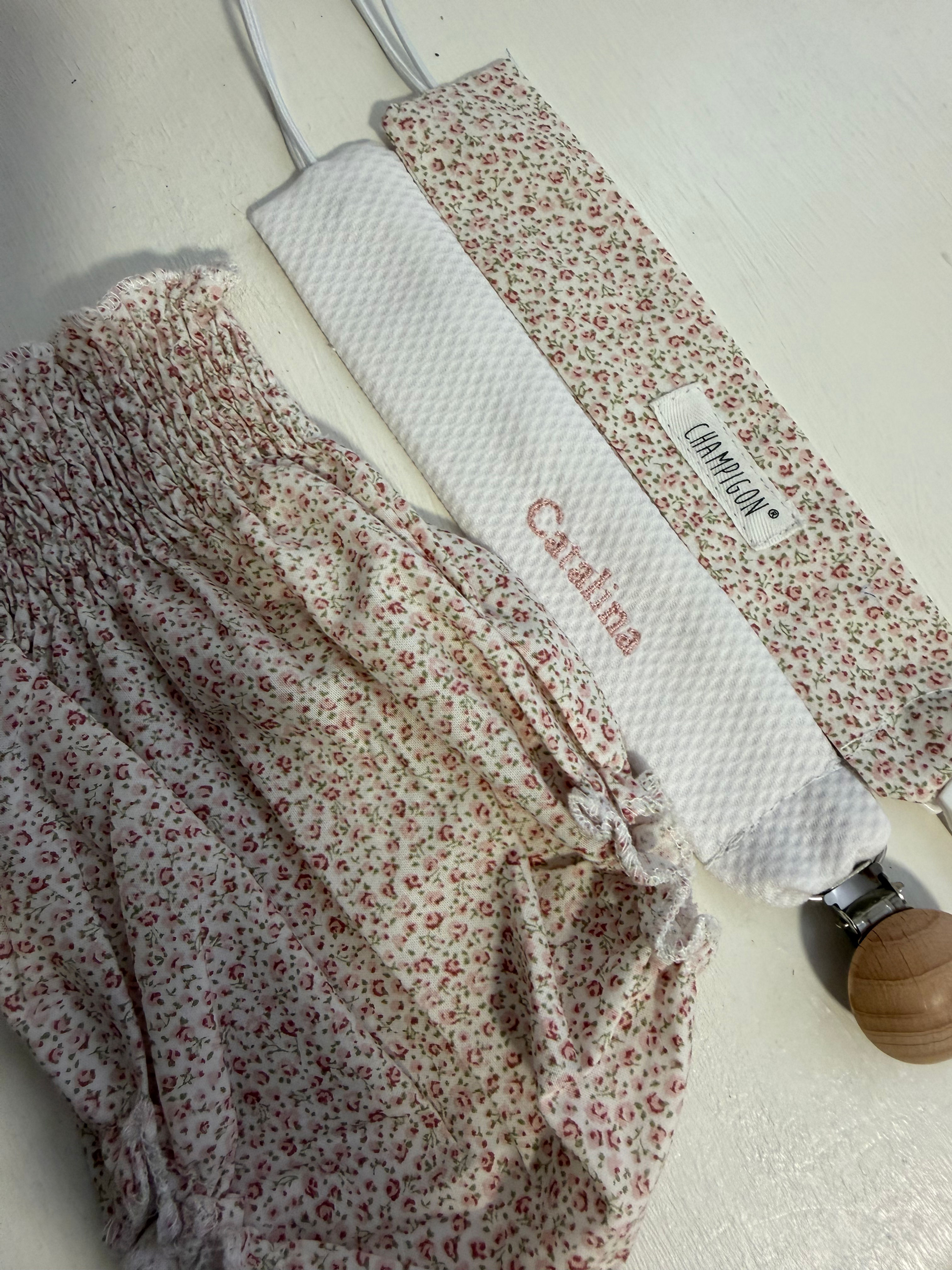 Cubre pañal alicia rosa