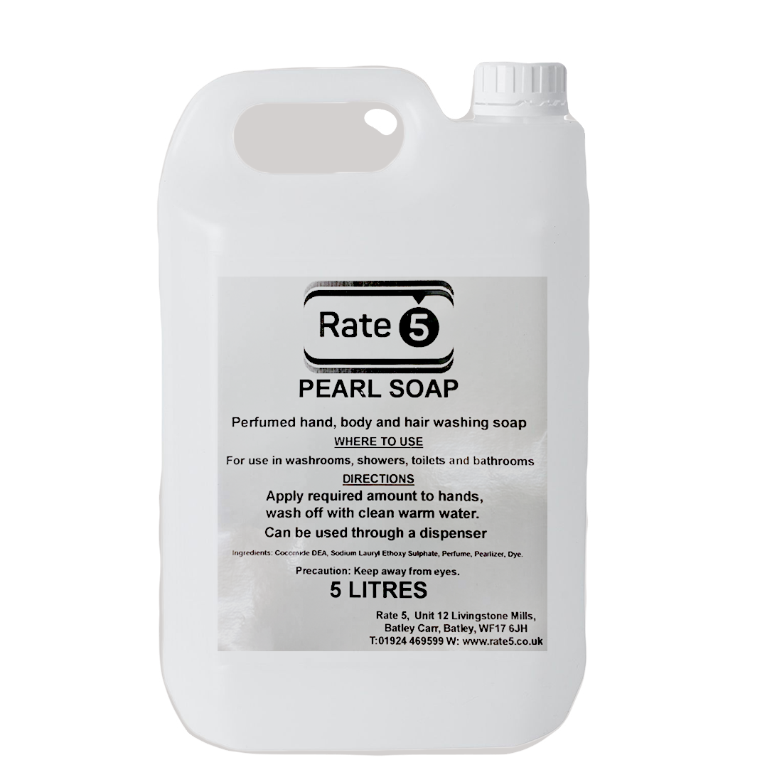 Pearl Liquid Soap - 5 Litres