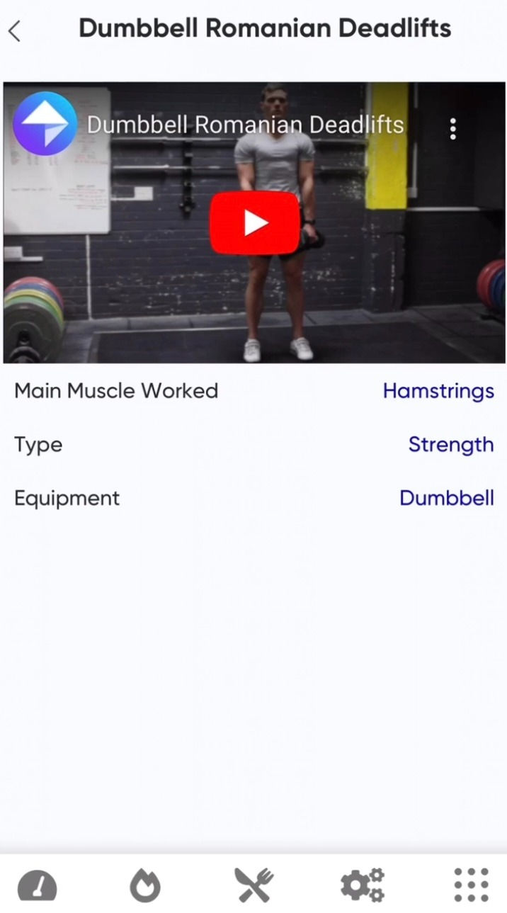Thumbnail: gym exercise demos