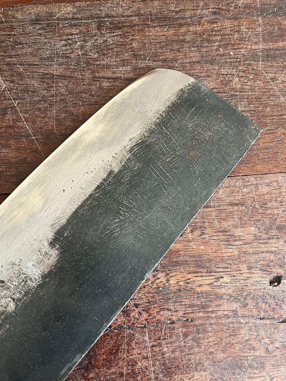 Thumbnail: Vintage Japanese Nakiri 170 mm