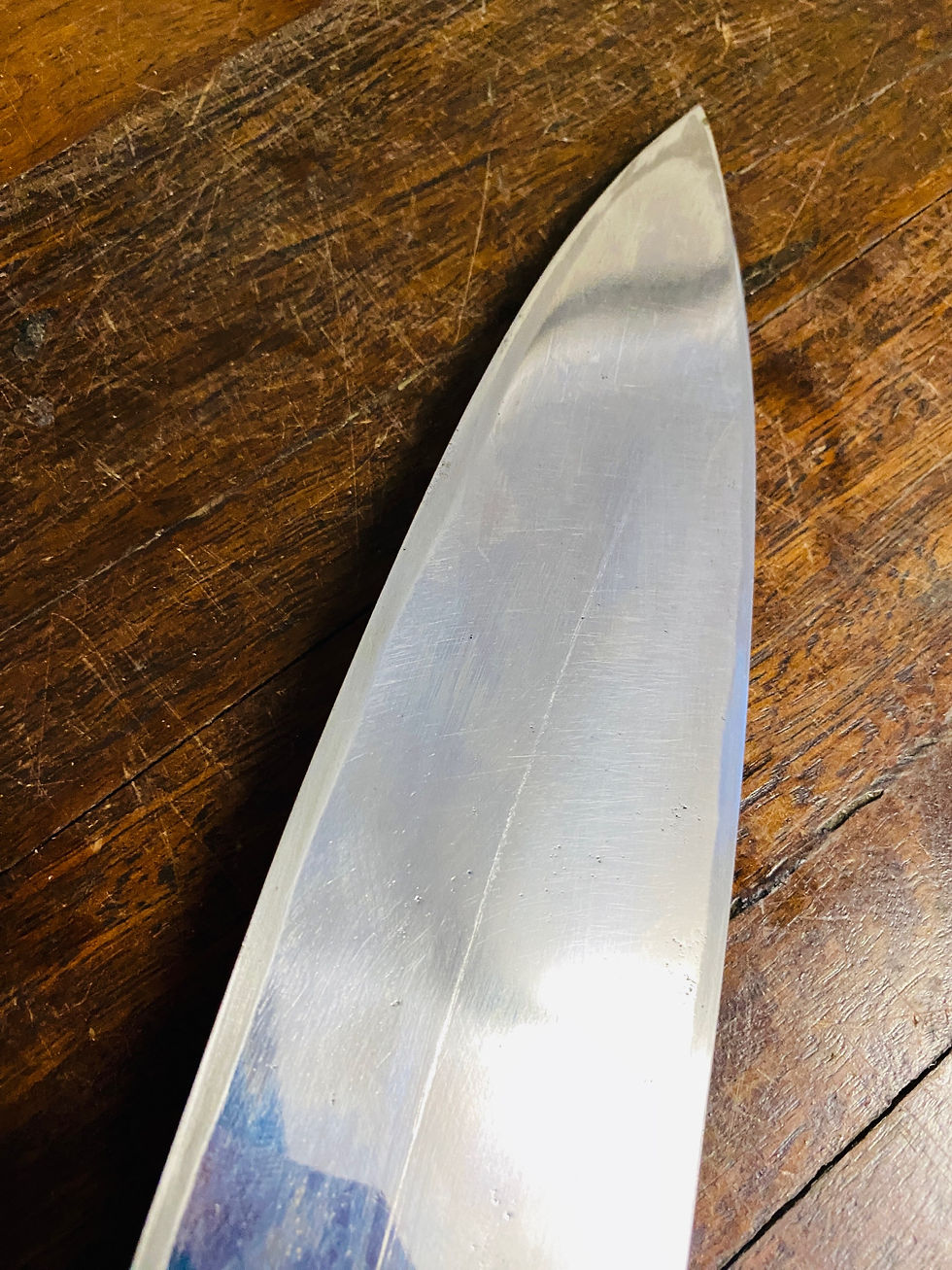 Thumbnail: Vintage Japanese lefty Deba 200mm “Masamoto”