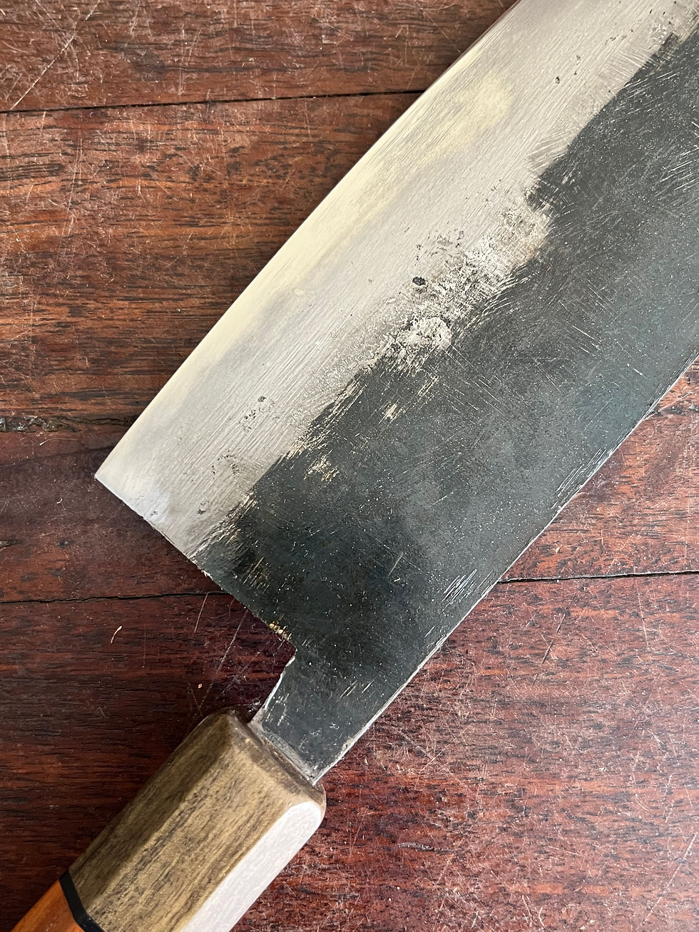 Thumbnail: Vintage Japanese Nakiri 170 mm