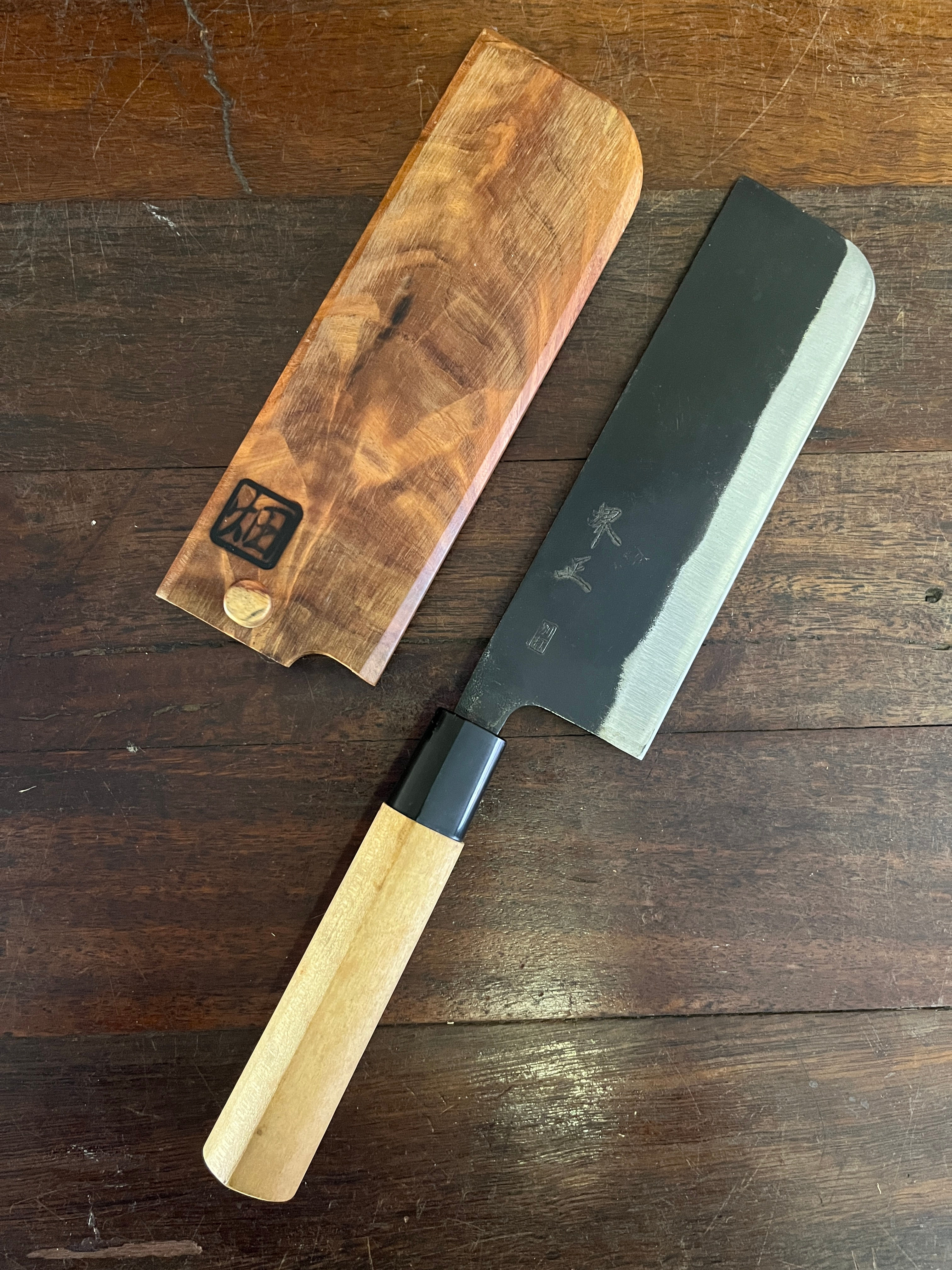 Vintage Japanese Nakiri 180 mm 堺正(Sakai Masa)