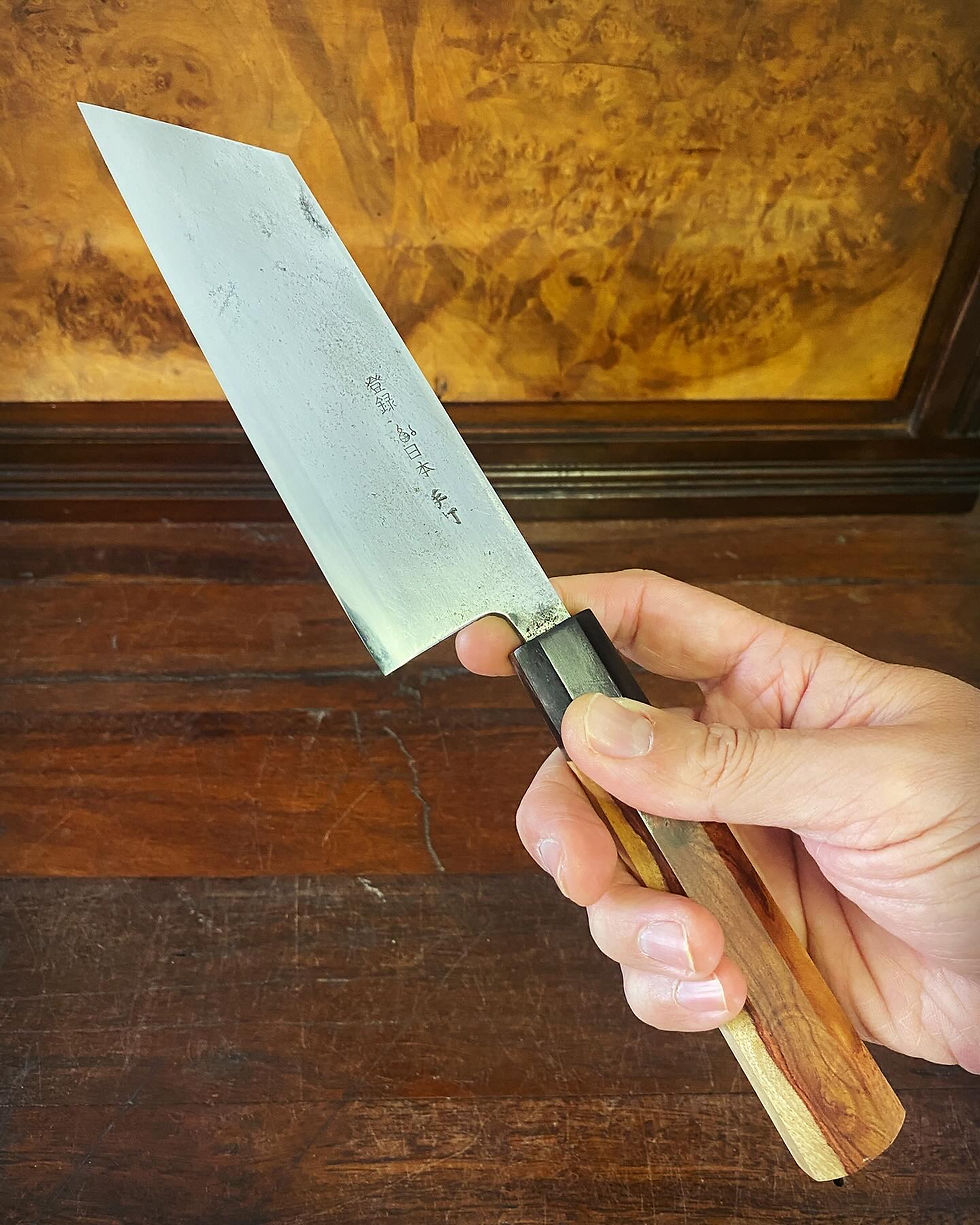 Thumbnail: Vintage Japanese Bunka 160mm 手打(Hand Made)
