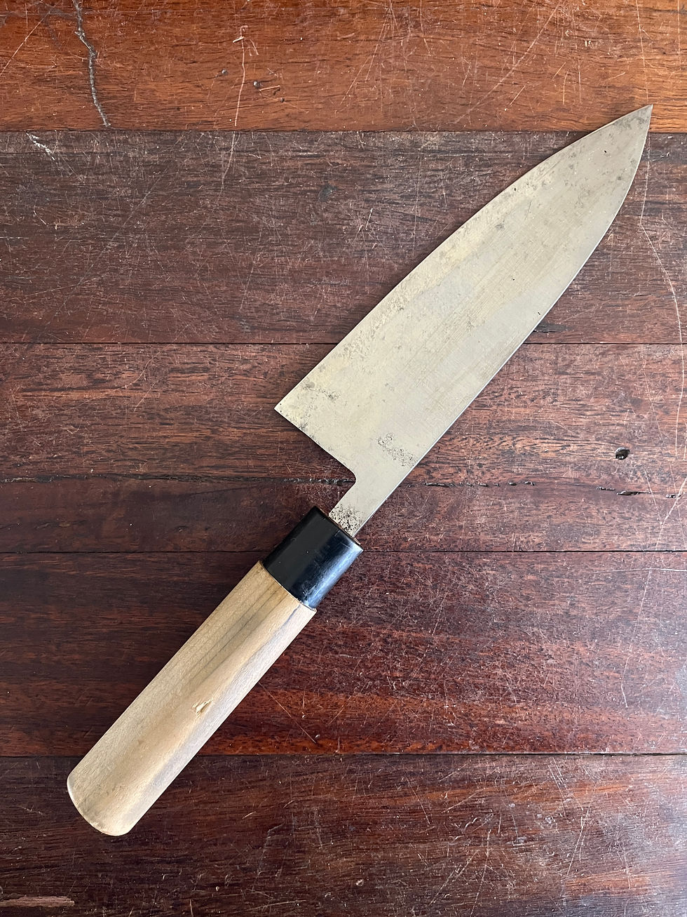 Thumbnail: Vintage Japanese Deba 180mm