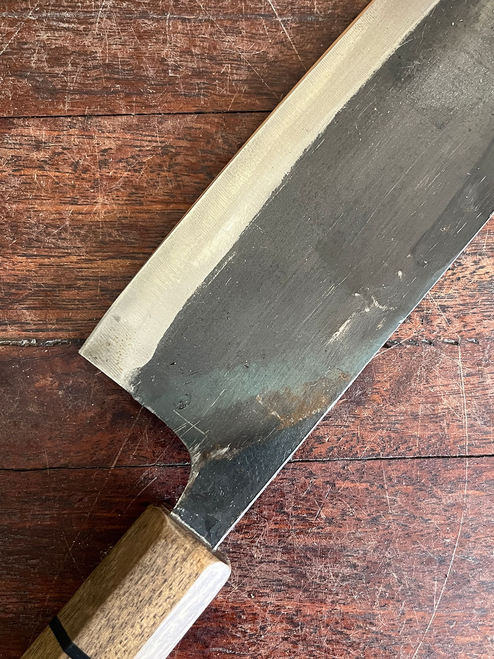 Thumbnail: Vintage Japanese Nakiri 170 mm