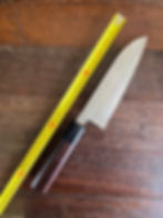 Thumbnail: Vintage Japanese Santoku  160mm