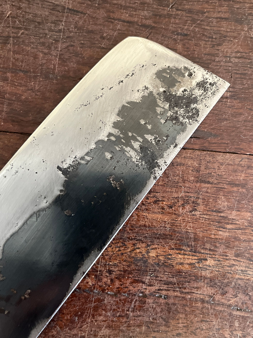 Thumbnail: Vintage Japanese Nakiri 175 mm 義車(Gi-sha)