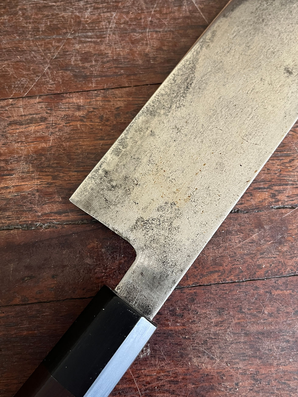 Thumbnail: Vintage Japanese Nakiri 170 mm
