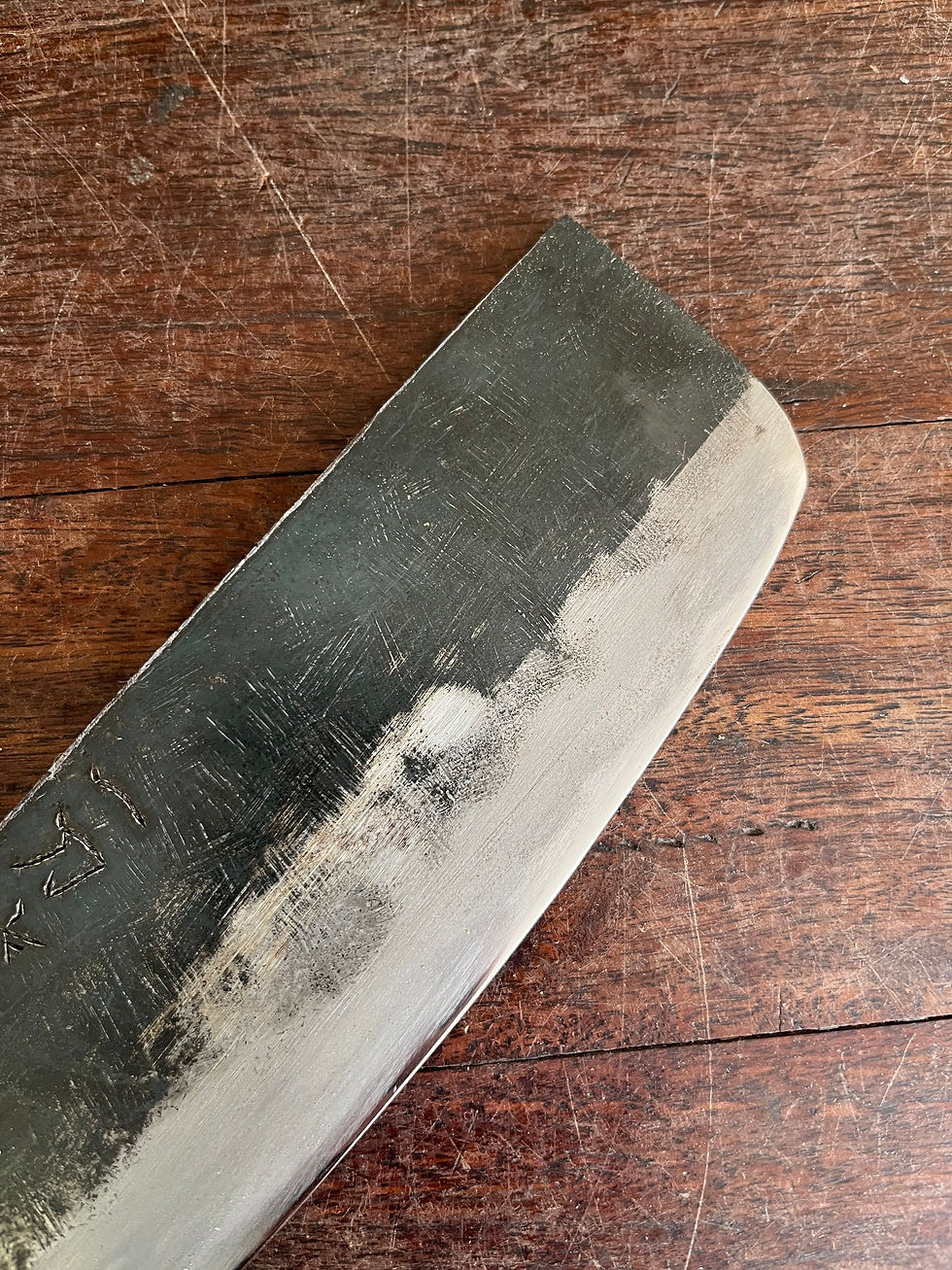 Thumbnail: Vintage Japanese Nakiri 170 mm
