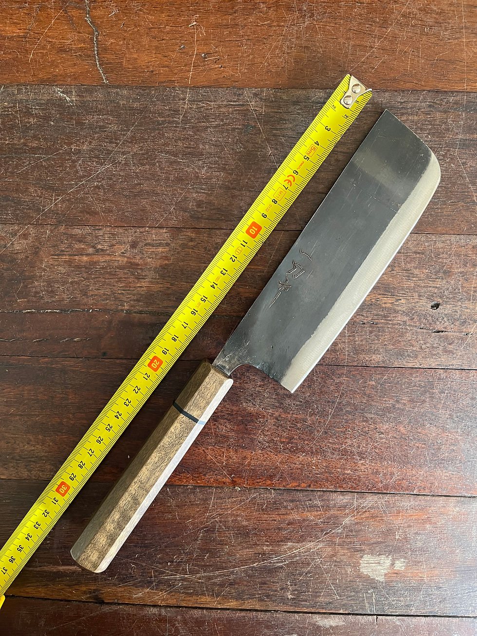 Thumbnail: Vintage Japanese Nakiri 170 mm