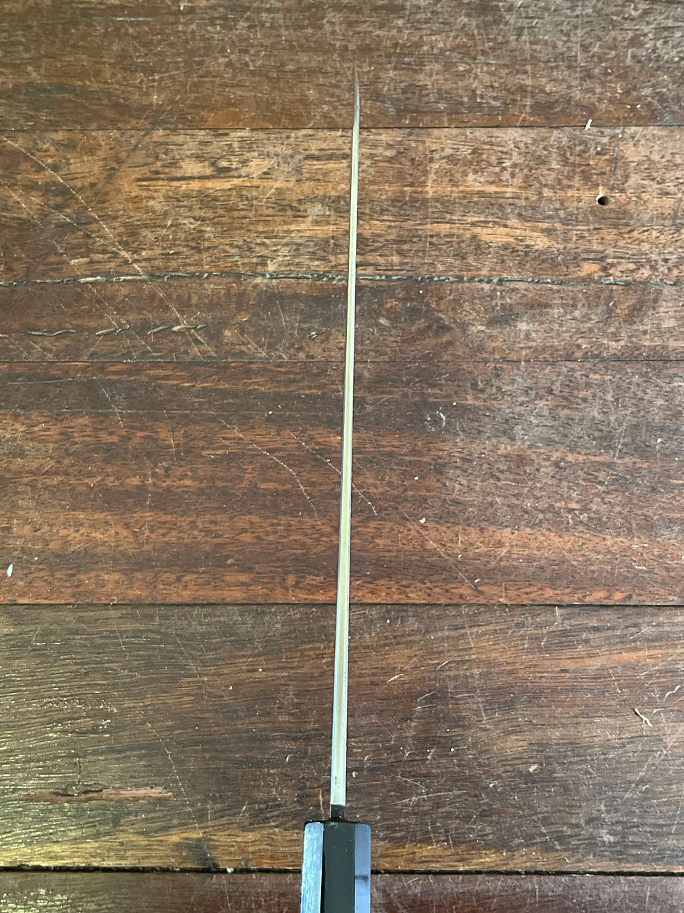 Thumbnail: Vintage Japanese Sakimaru 210 mm "Tabomitsu"