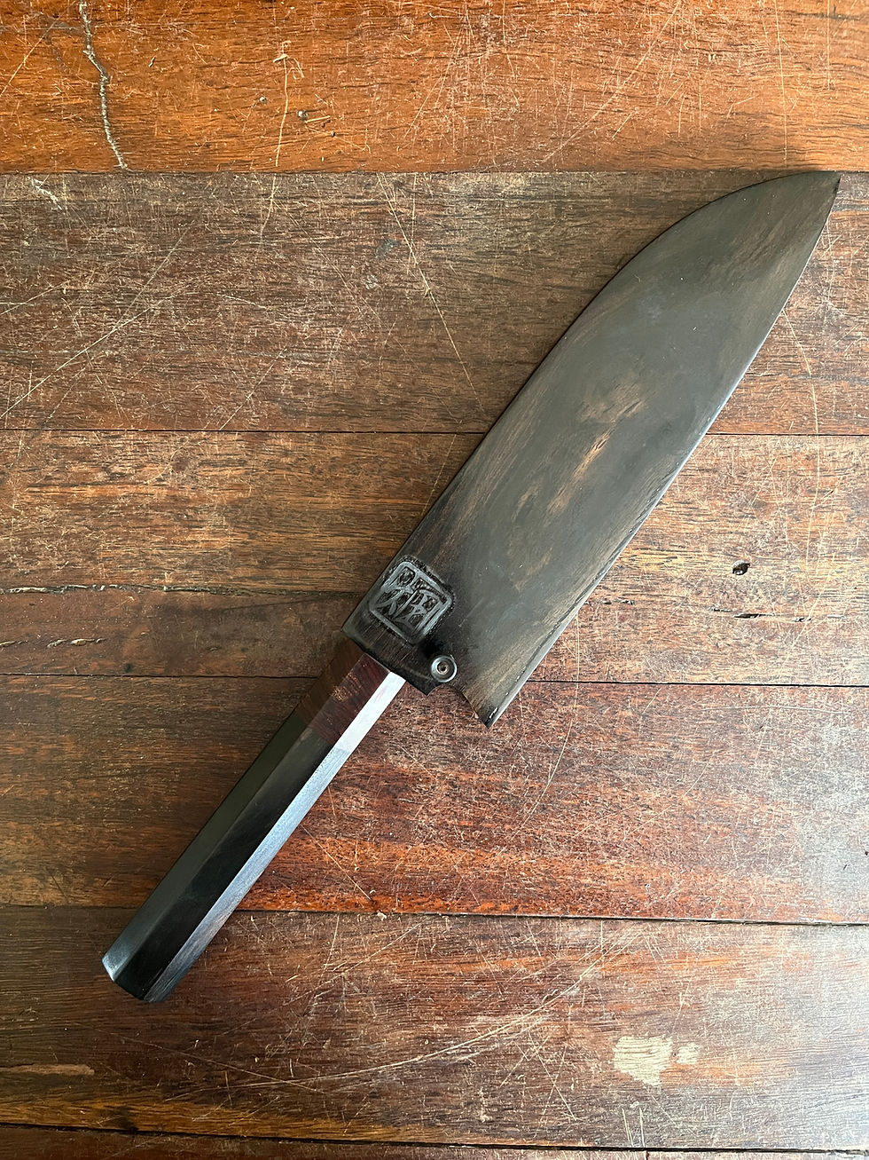 Thumbnail: Vintage Japanese Santoku  170mm