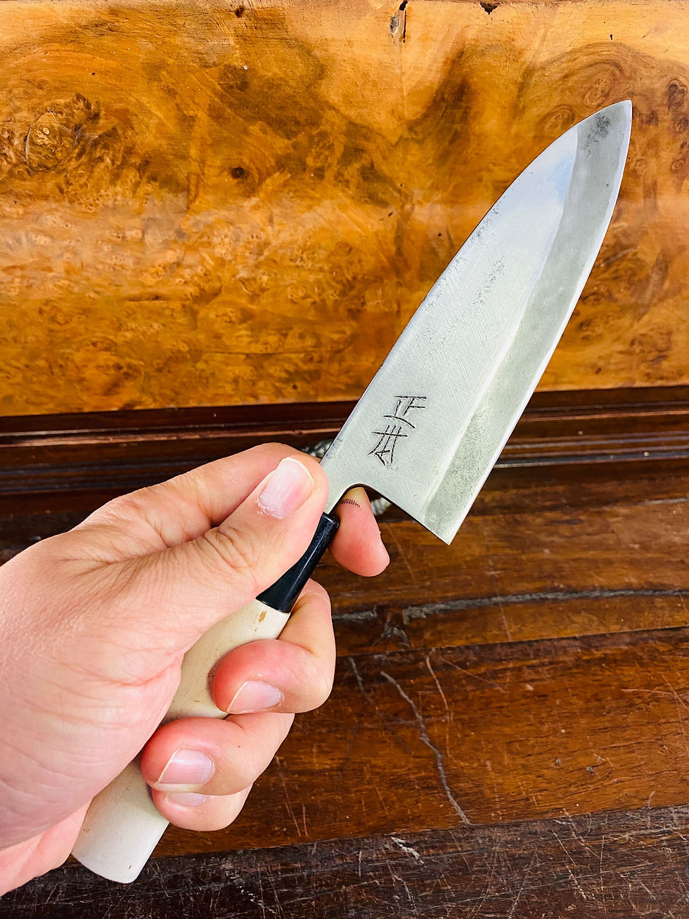 Thumbnail: Vintage Japanese Deba 140mm “Masamoto”
