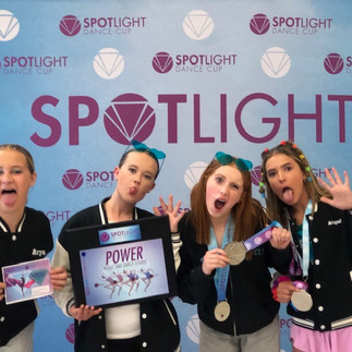 Dancers from Power Music & Dance Team at Spotlight Dance Cup 