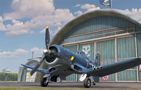 Planes character, Skipper Riley, voiced by Stacy Keach