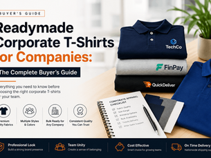 Readymade Corporate T-Shirts for Companies in India: The Complete Buyer's Guide