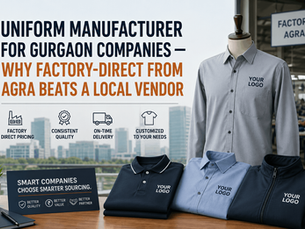 Bulk T-Shirt Manufacturer Near Gurgaon: Why Corporate Buyers Are Sourcing from Agra