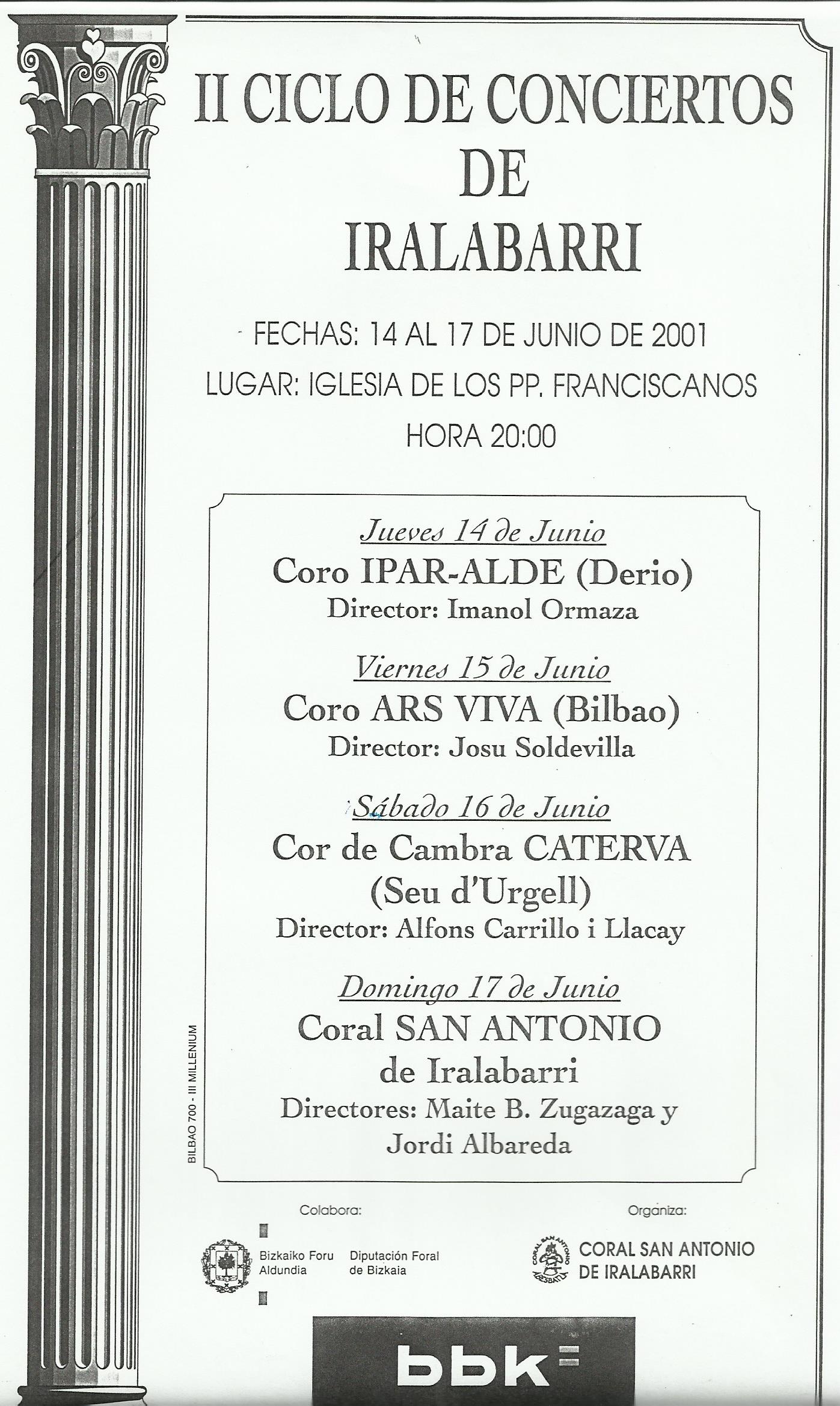 Cartel II Ciclo