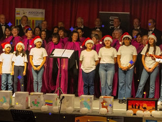 La coral inica la Navidad con ASOCOLVAS