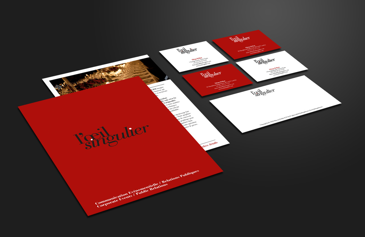Brochure l'Oeil Singulier