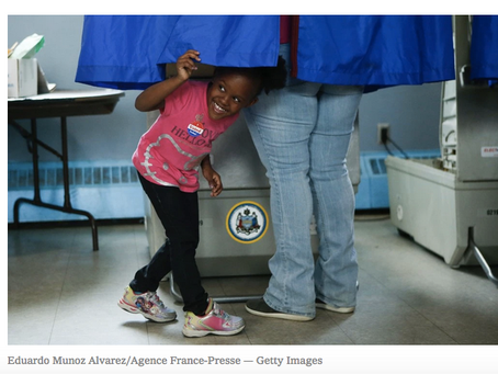 Take your kids to the polls!