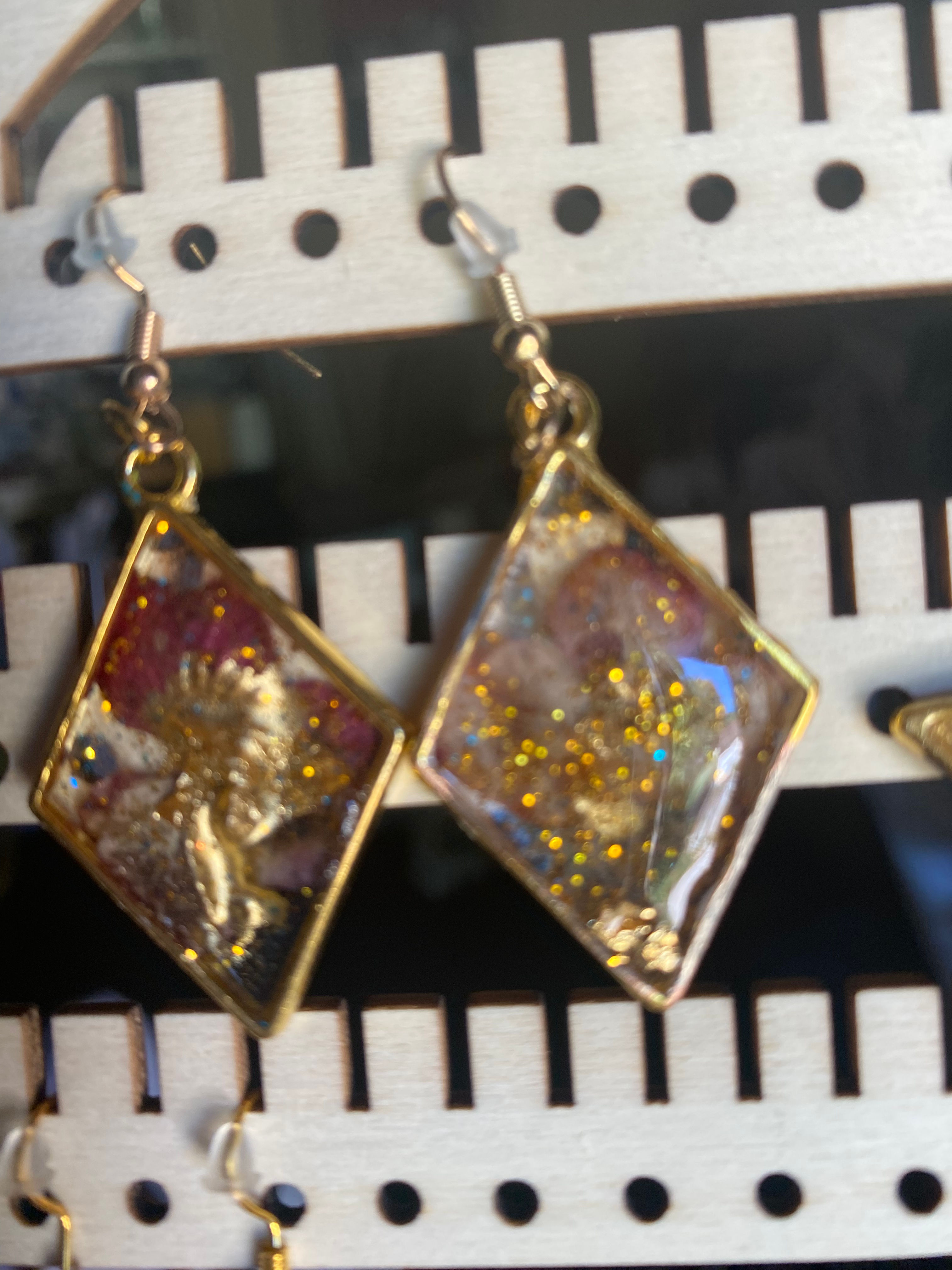 Boucles d’oreilles série « Les Scintillantes »