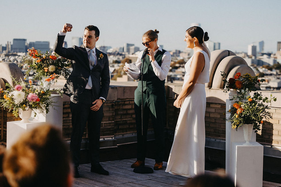 Fall Wedding @ Bok Building