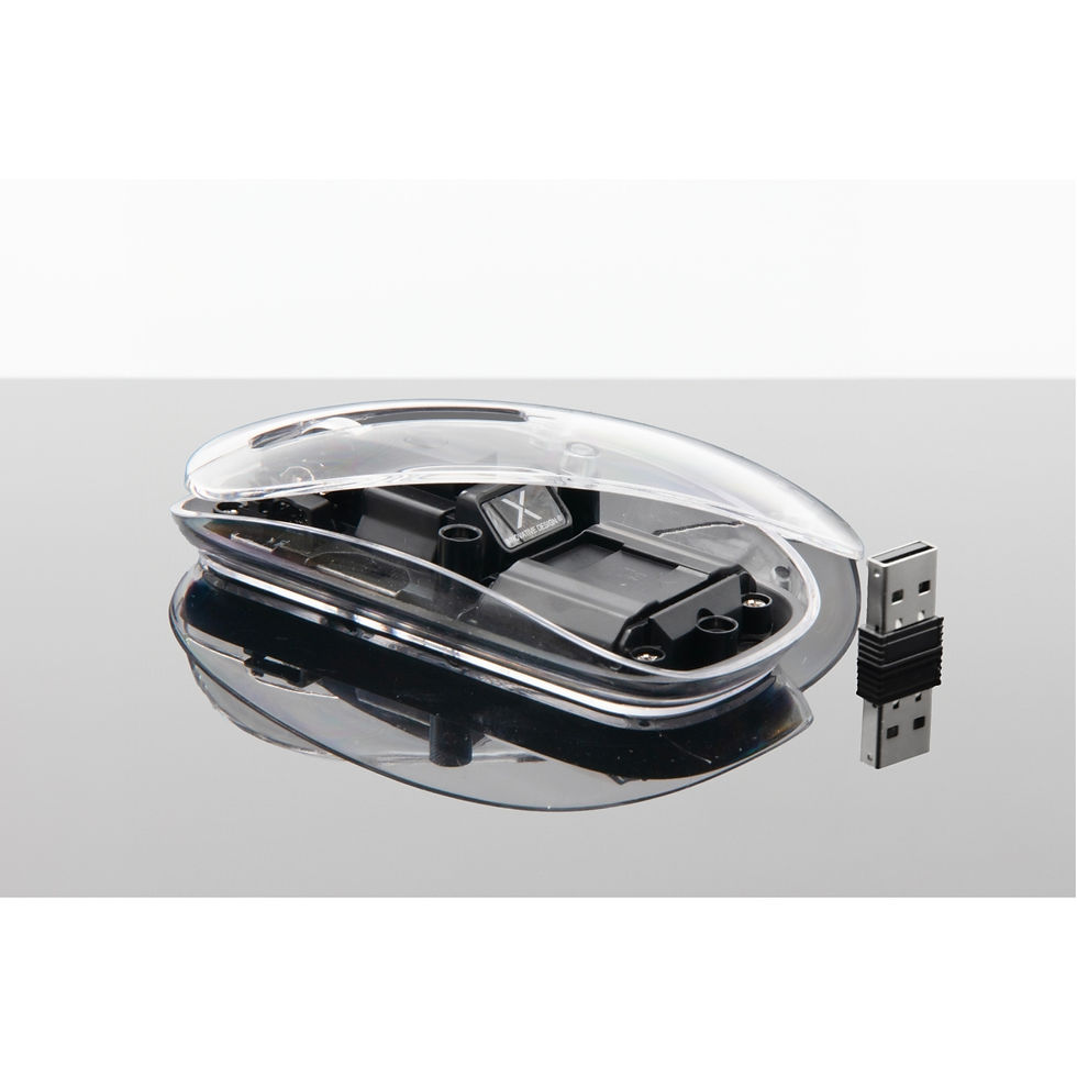 Miniature : Souris sans fil transparente