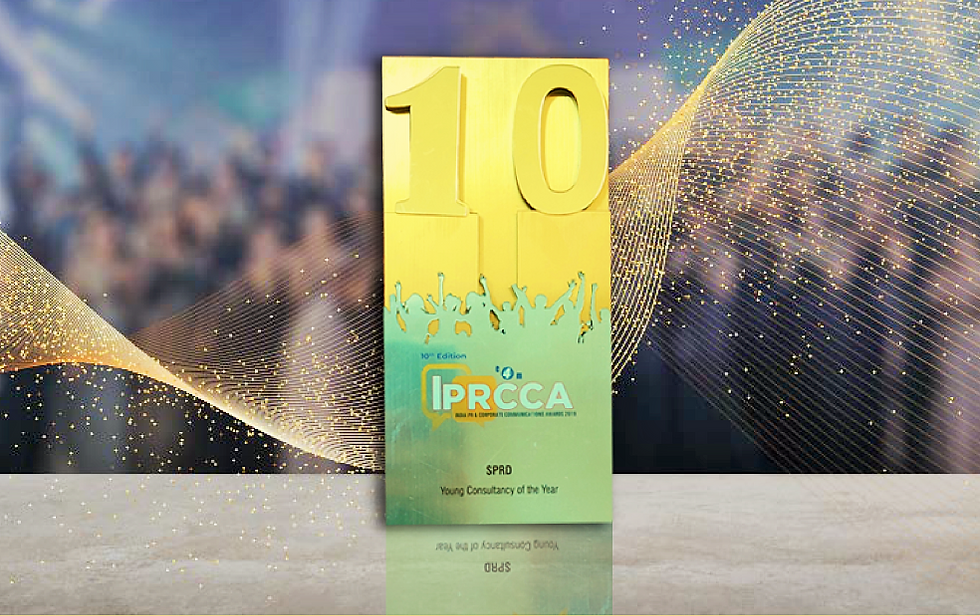 SPRD wins Young PR Consultancy of the Year at the India PR & Corporate Communications Awards! | SPRD