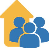 Interpersonal relations at work Icon
