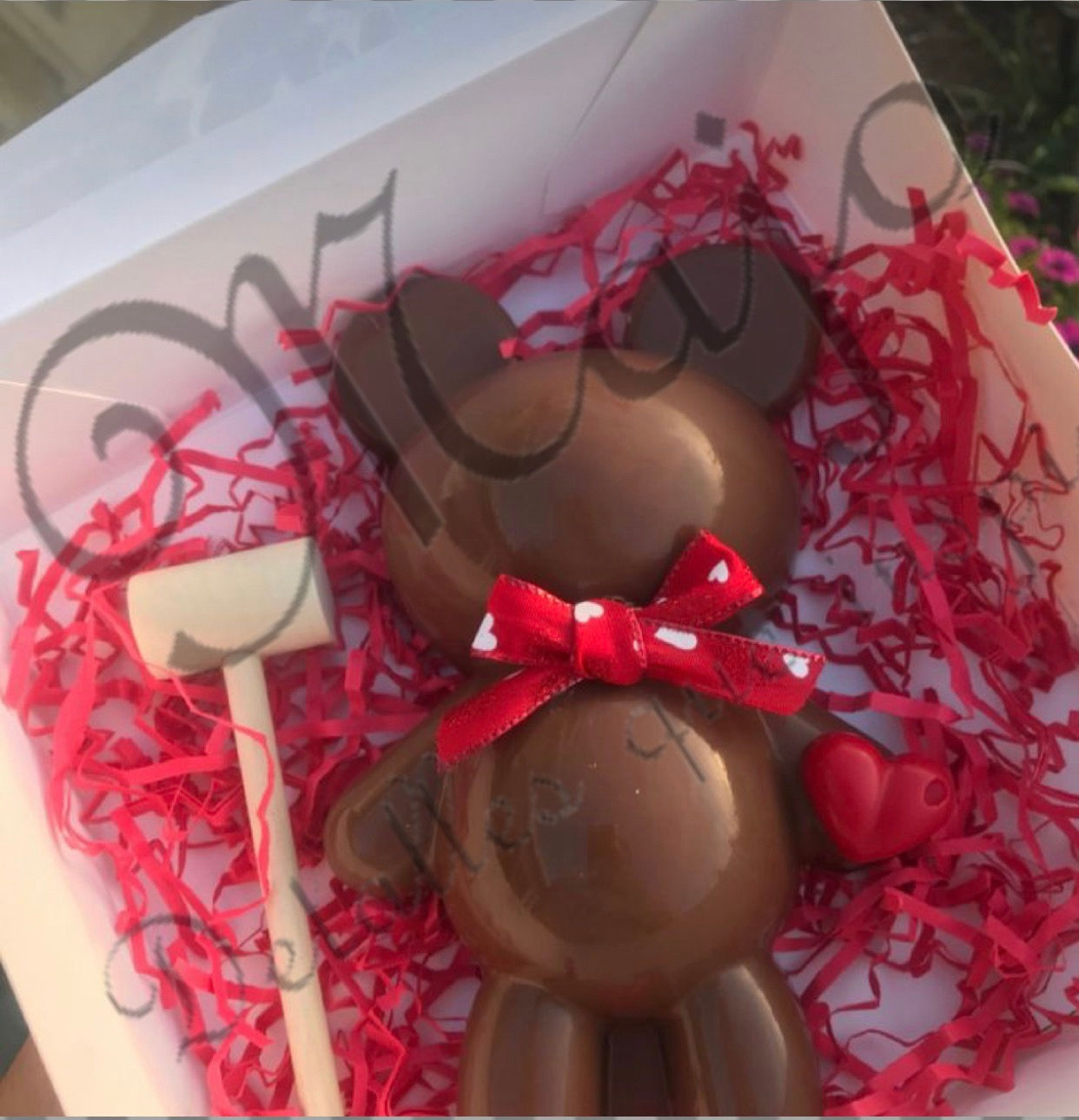 Oso de chocolate