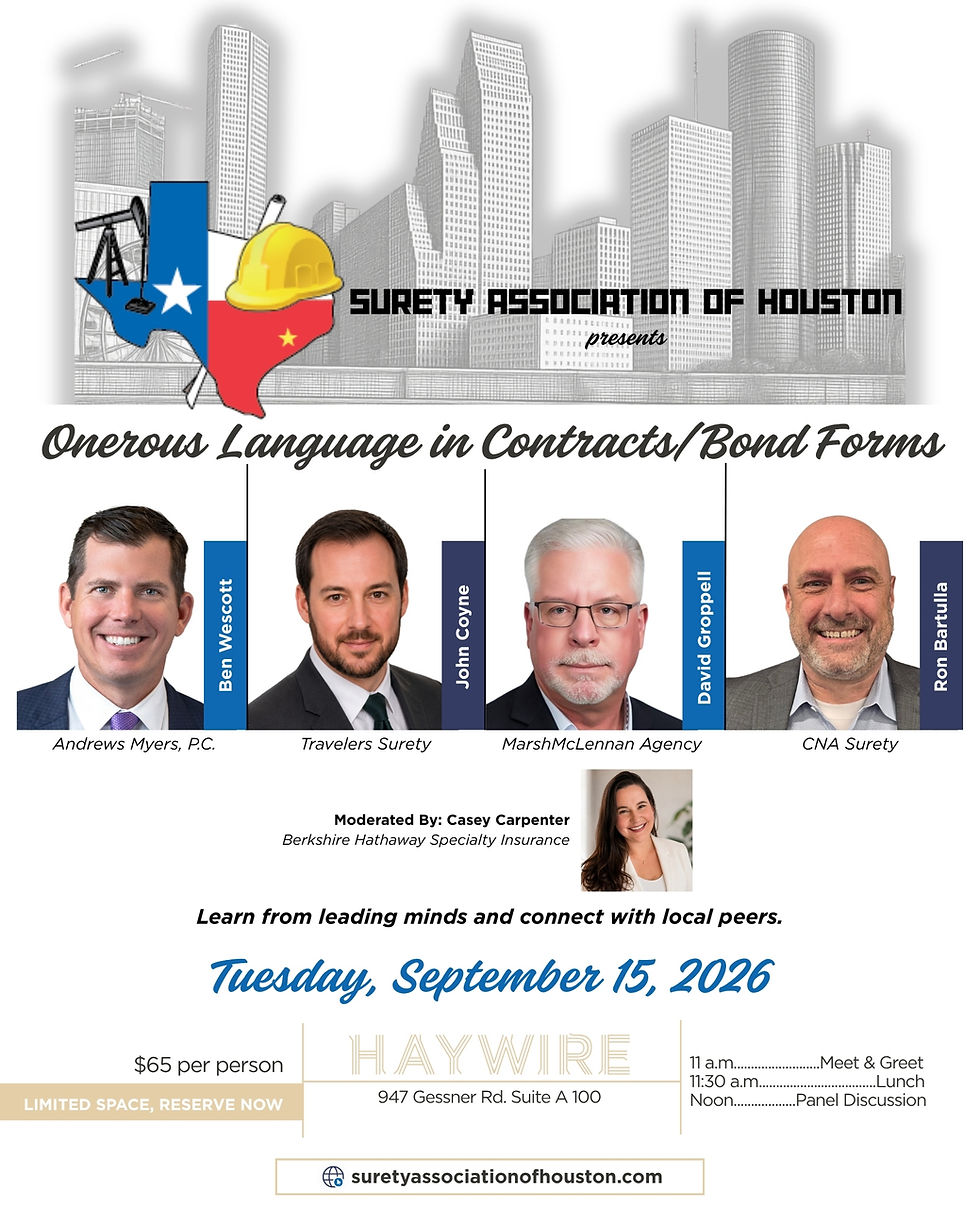 Surety Panel Discussion Luncheon