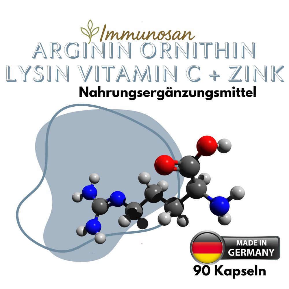 Arginin Ornithin Lysin Vit C Zink