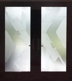 When Light is All You Want decorative glass entry doors