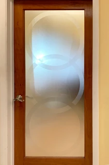 decorative office door with glass designs for internal doors