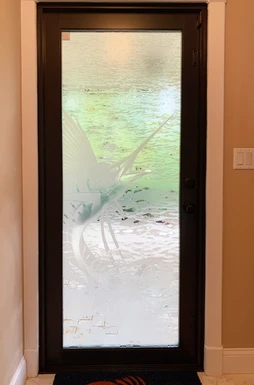 entrance glass door design in homestead FL